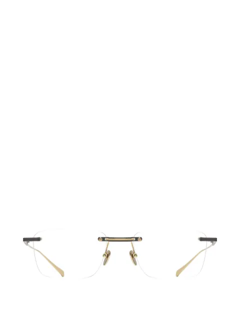 Masunaga gafas Ludlow con montura rectangular