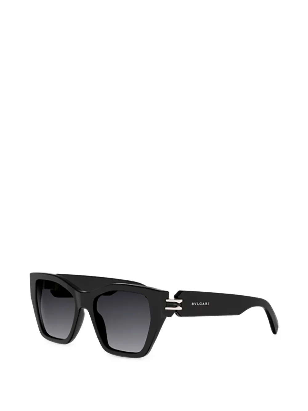 Bvlgari Geometric-frame Sunglasses in Black, view 2