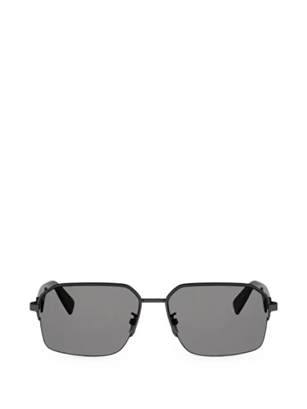 Bvlgari 几何形镜框太阳眼镜 | 黑色 | Image 1