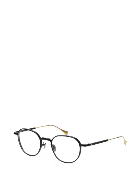 Masunaga lunettes de vue géométriques Sculptor