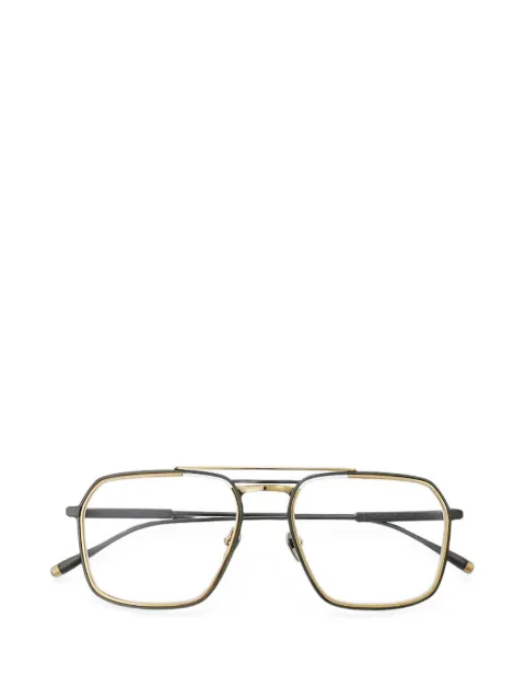 Masunaga Taka geometric-frame glasses