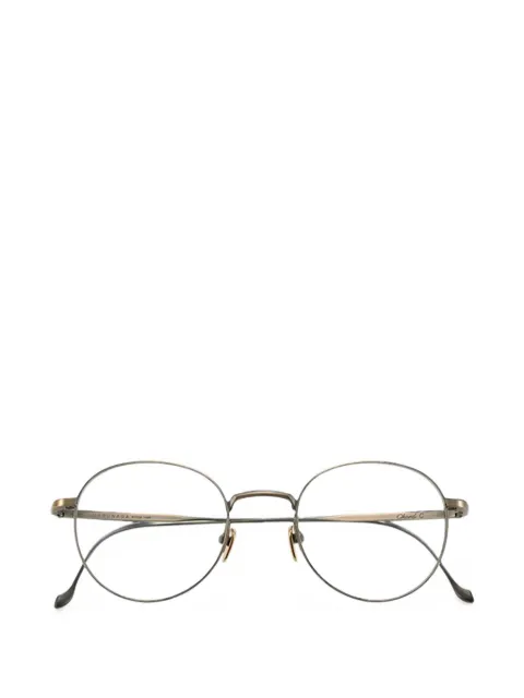 Masunaga gafas Chord C con montura redonda