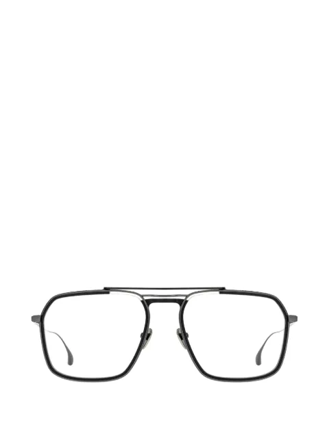 Masunaga Taka geometric-frame glasses