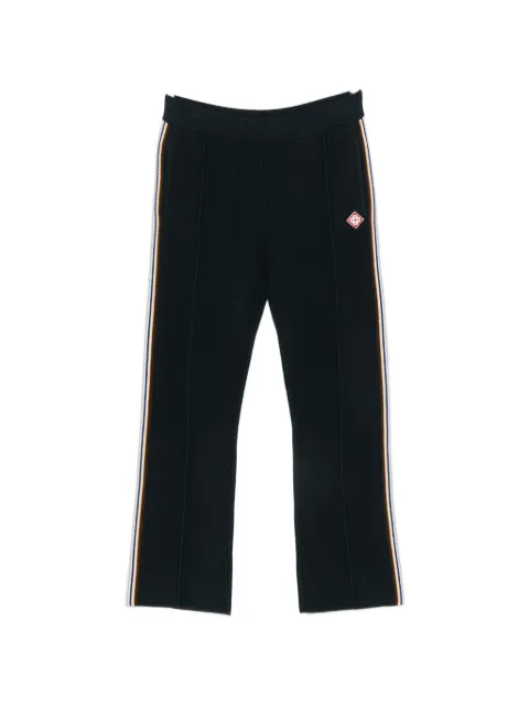 Casablanca logo-patch side-stripe track pants
