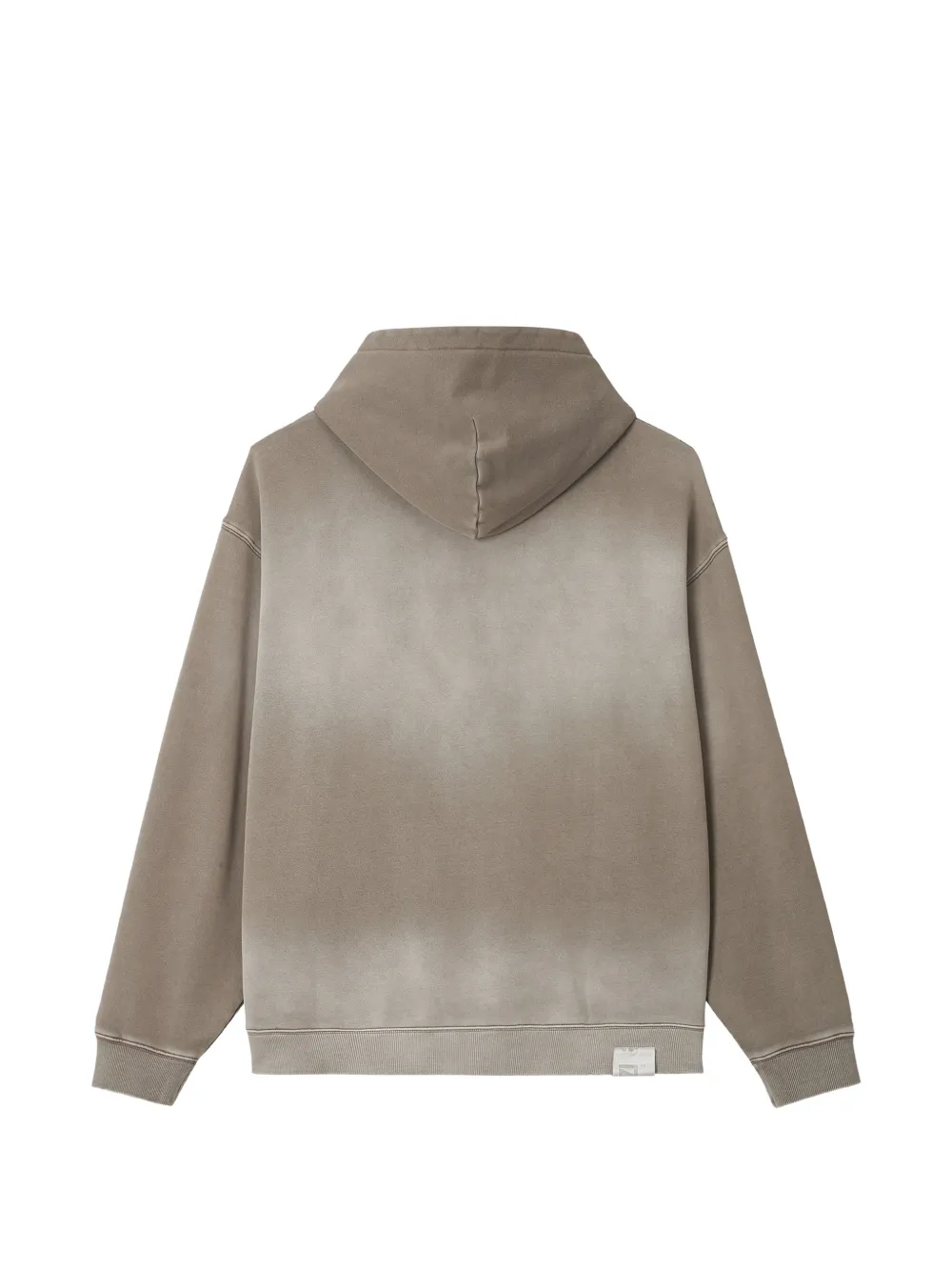 izzue faded-effect graphic-print hoodie Bruin
