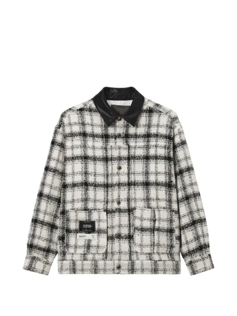 Musium Div. check-pattern jacket