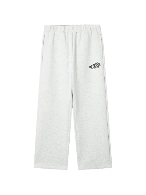 CHOCOOLATE logo-print track pants