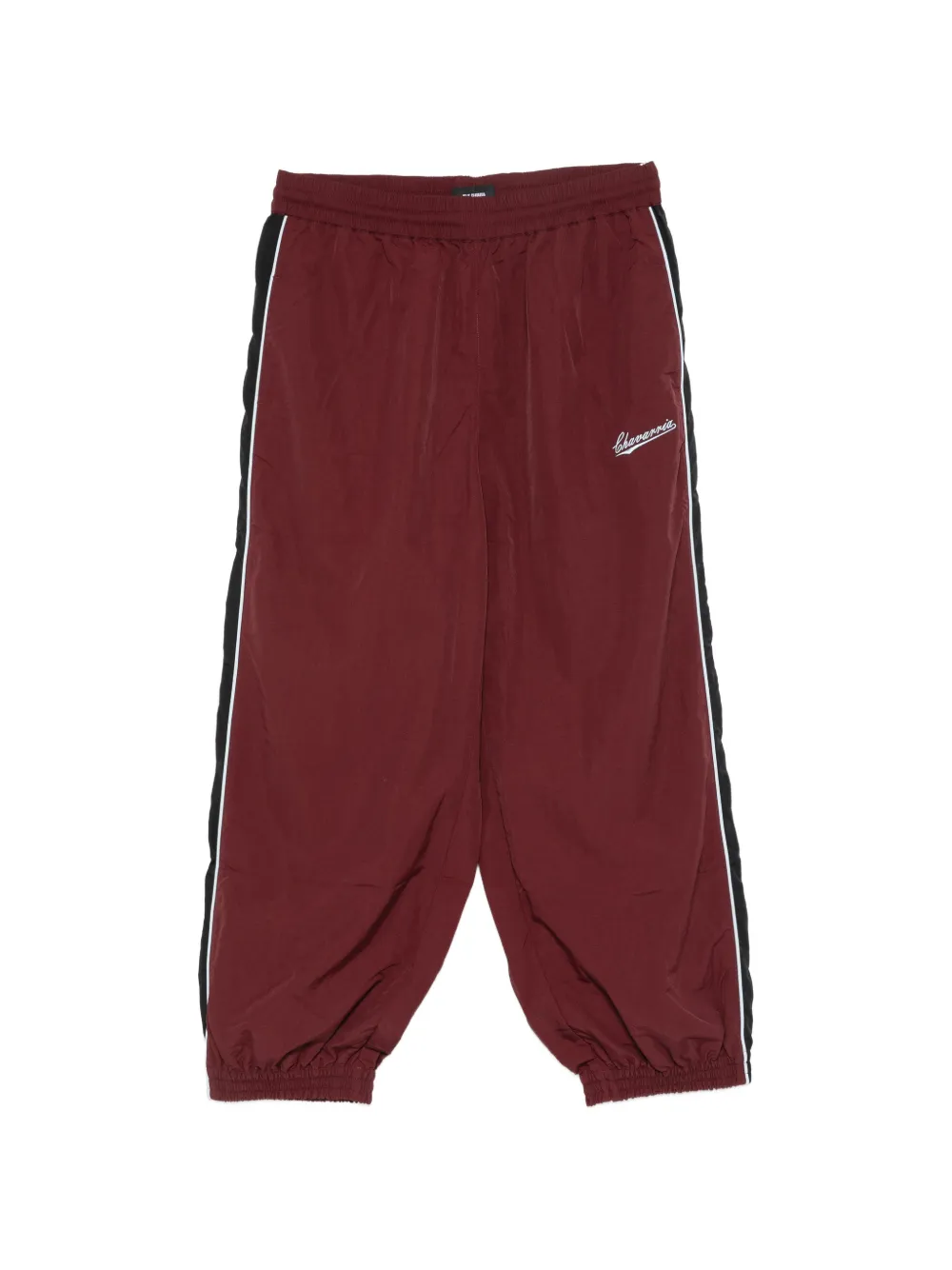 Willy Chavarria Bad Boy side-stripe track pants - Rosso