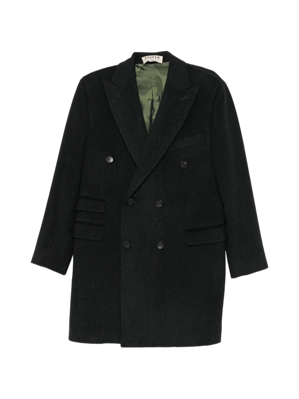 A.N.G.E.L.O. Vintage Cult 2000 Doppelreihiger Mantel - Grau