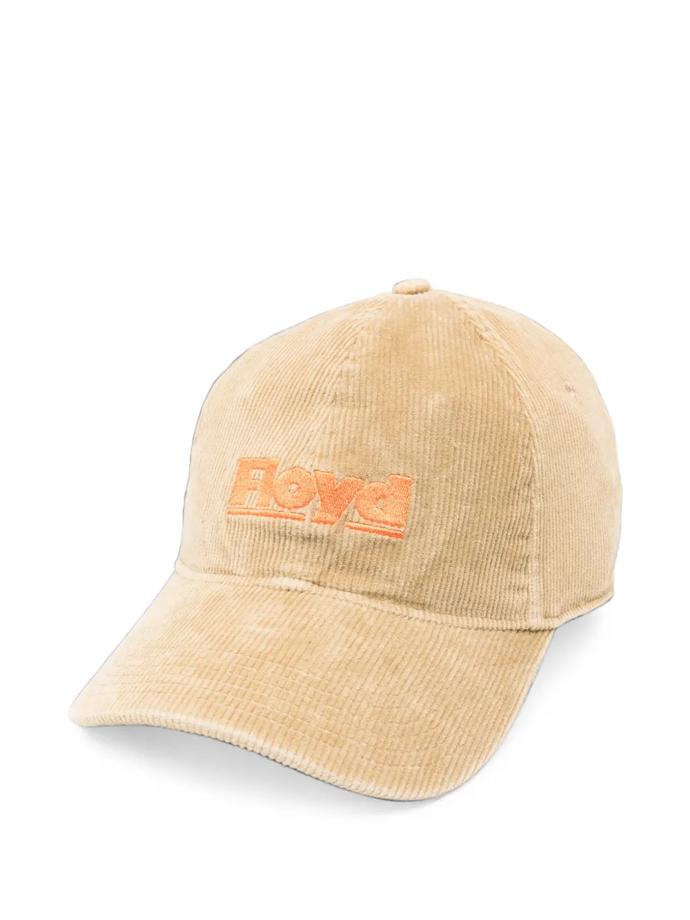 Floyd logo-embroidered corduroy baseball cap