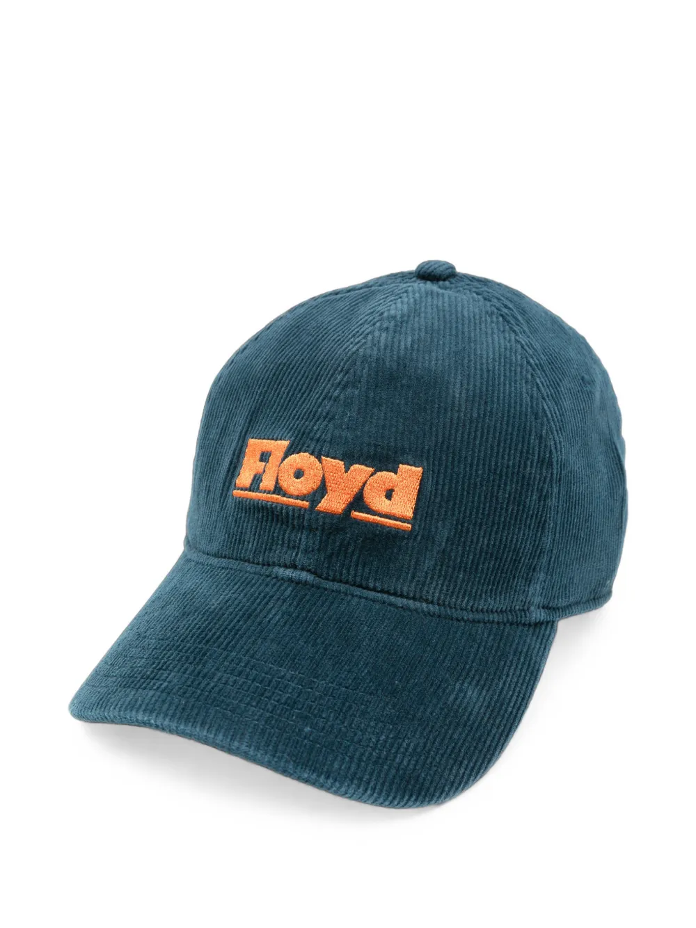 Floyd logo-embroidered corduroy baseball cap