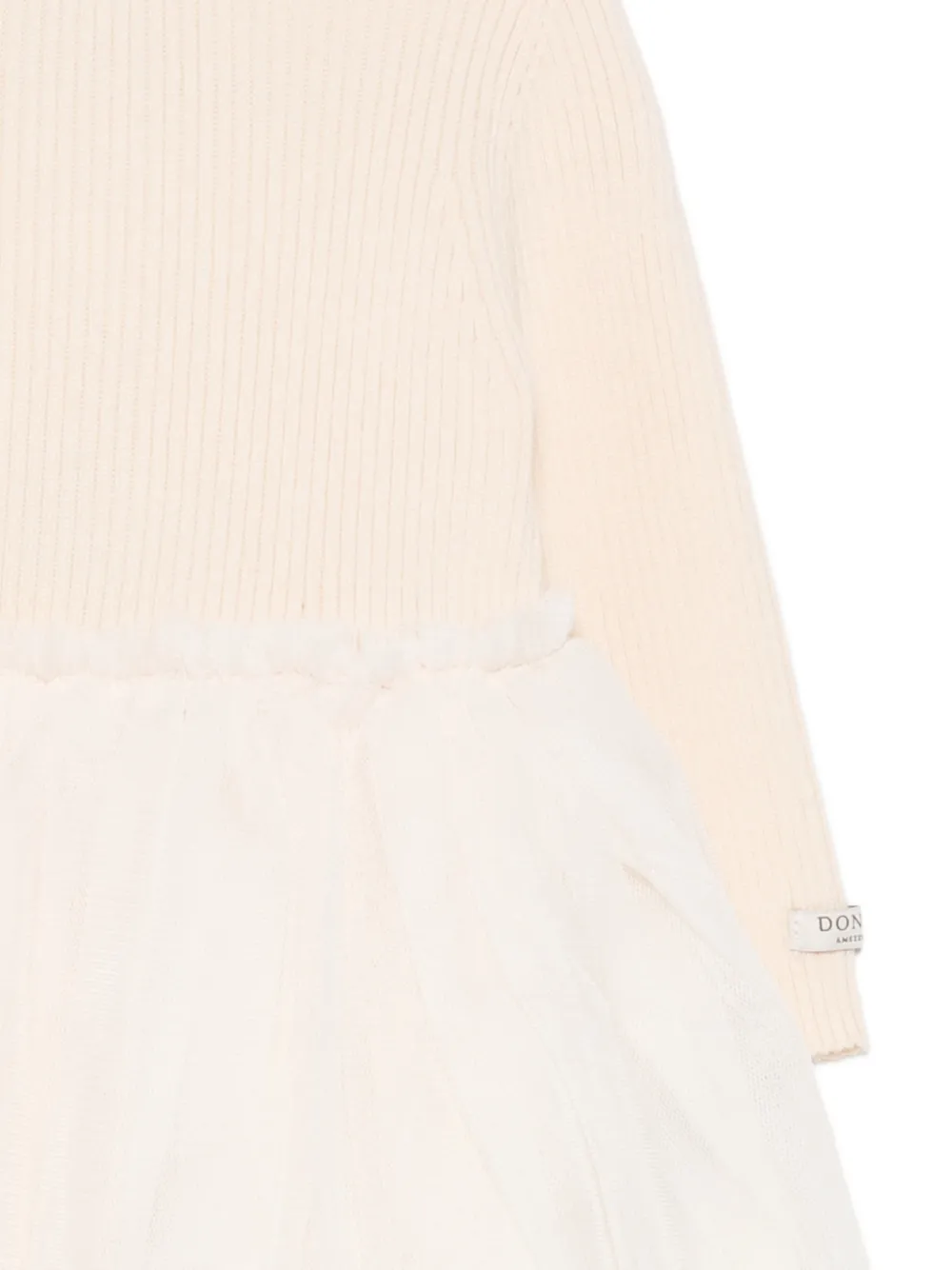 Donsje Lotus jurk Beige