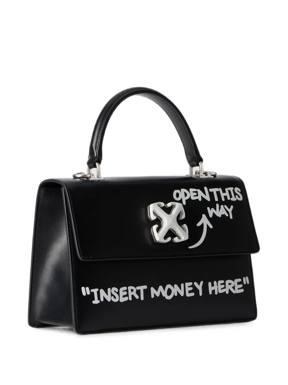 Off-White Jitney 1.4 Quote handtas Zwart
