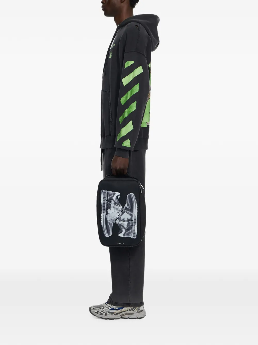 Off-White Shoe Box X-Ray tas Zwart