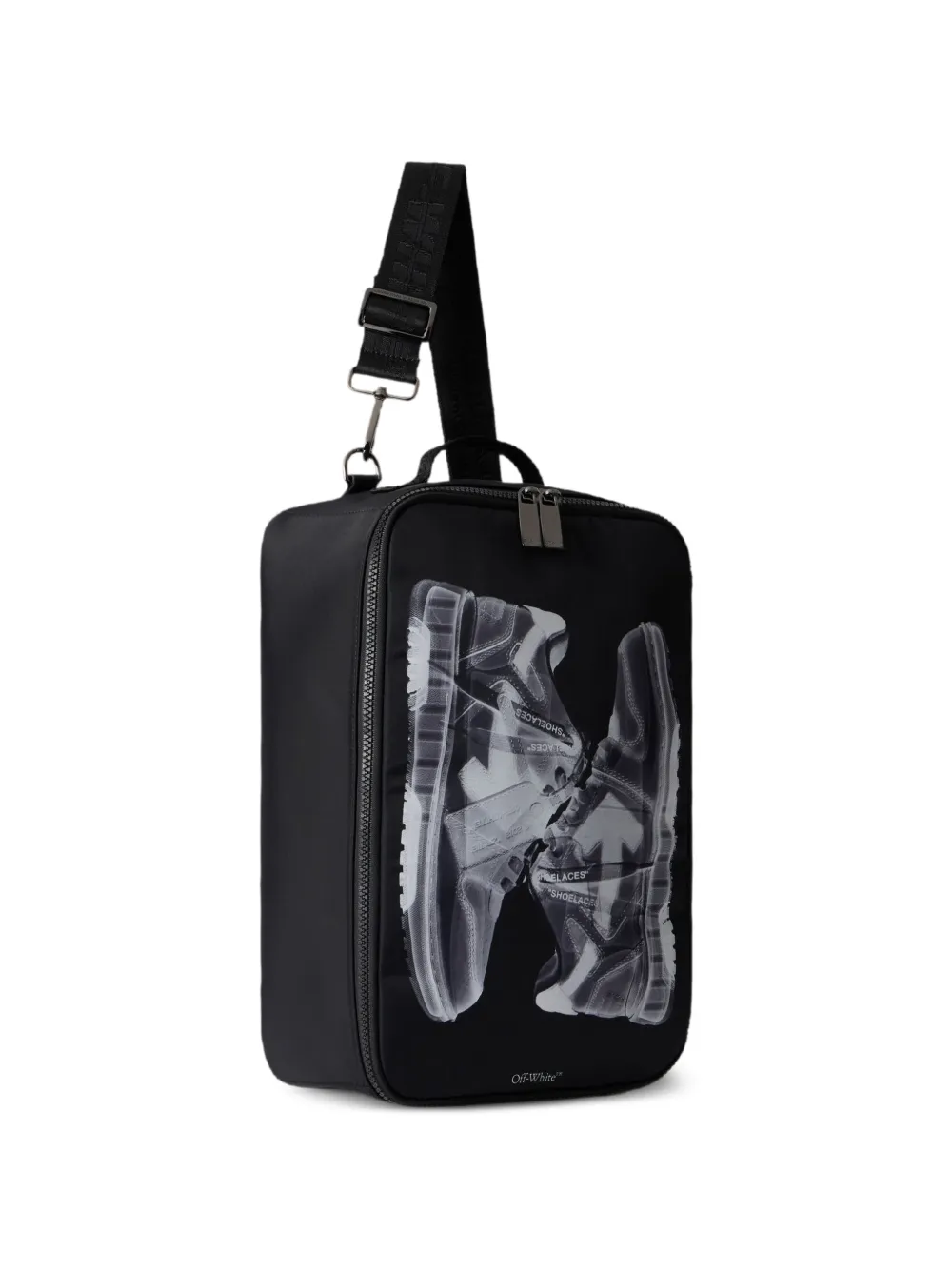Off-White Shoe Box X-Ray tas Zwart
