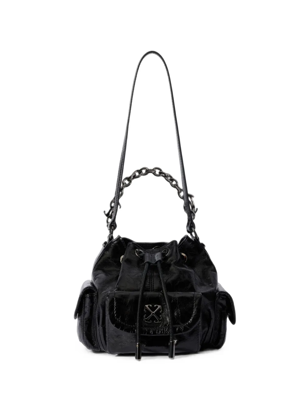 Off-White Dumbo.B bucket bag - Nero