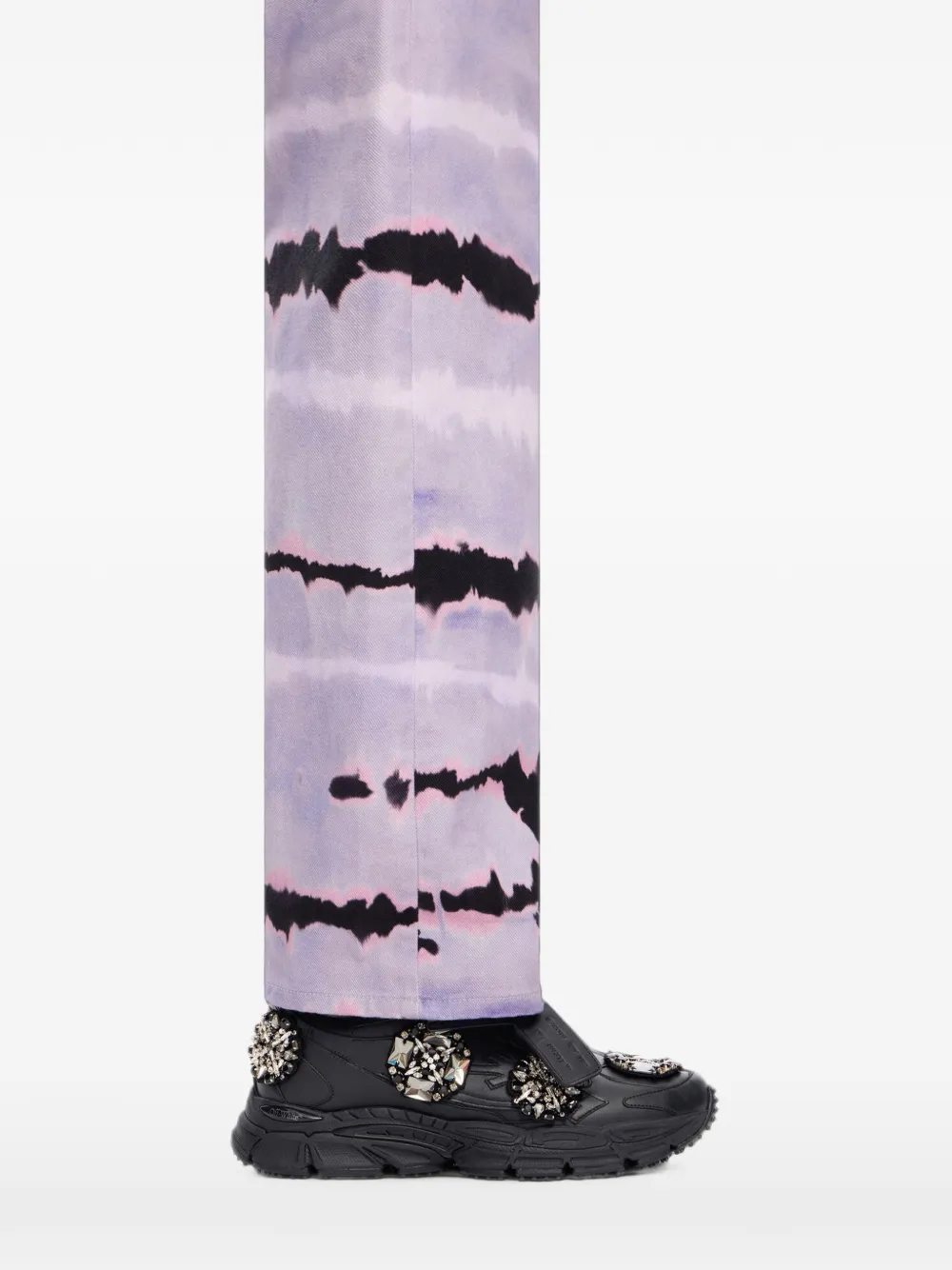 Off-White Be Right Back bejeweled sneakers Zwart