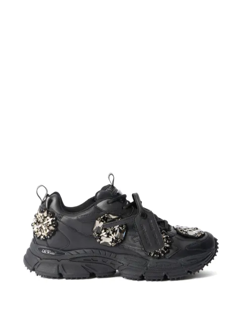 Off-White Be Right Back bejeweled sneakers