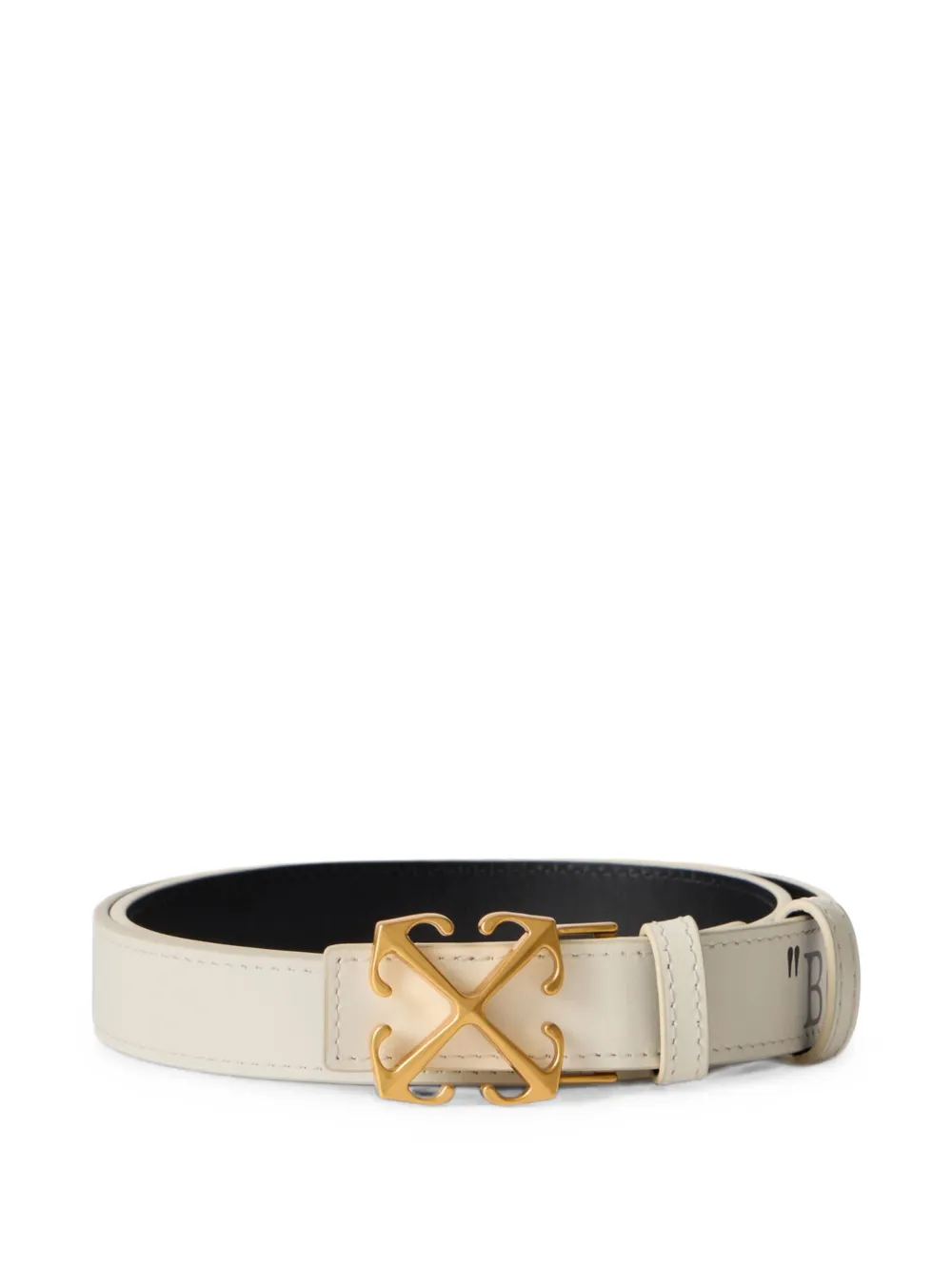 Off-White Cintura Arrow reversibile - Toni neutri