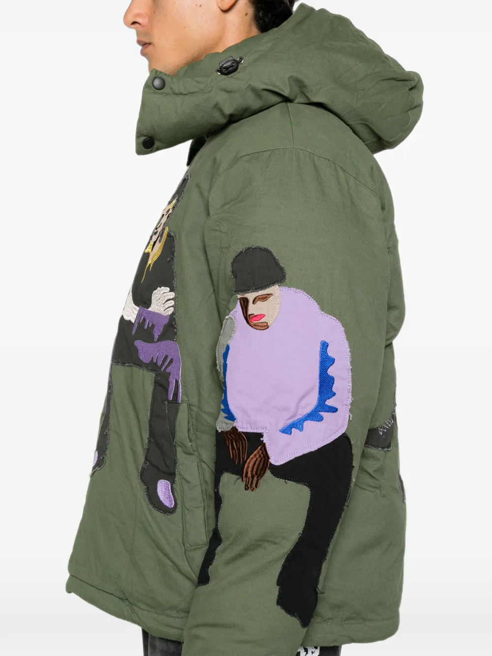 KidSuper Jack met capuchon Groen