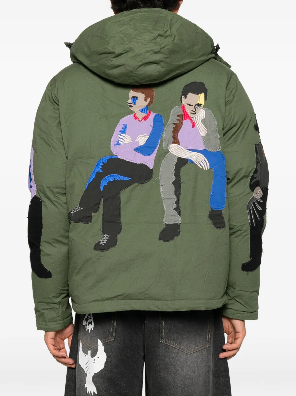 KidSuper Jack met capuchon Groen