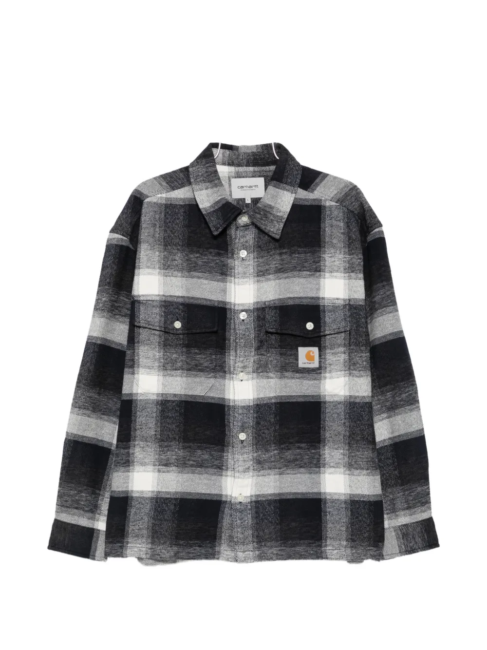 Carhartt WIP Esterson logo-patch shirt - Blu