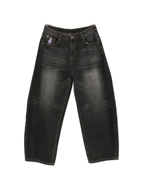 KidSuper graphic-print wide-leg jeans
