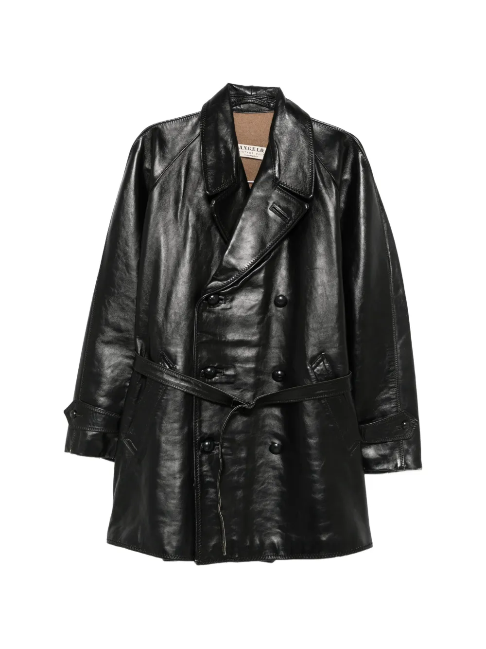 A.N.G.E.L.O. Vintage Cult 1950s double-breasted coat - Black