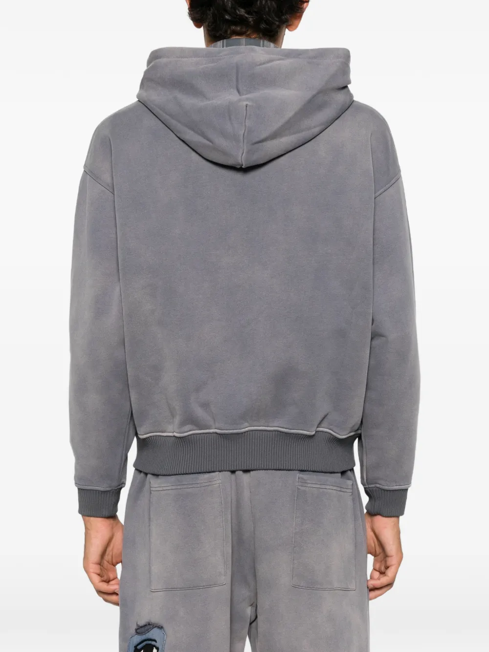 KidSuper Hoodie met patchwork Grijs