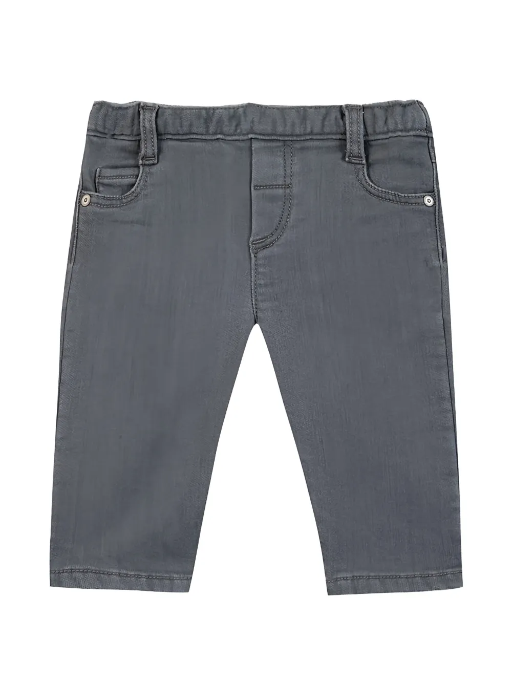 Tartine Et Chocolat elasticated-waist jeans - Grigio