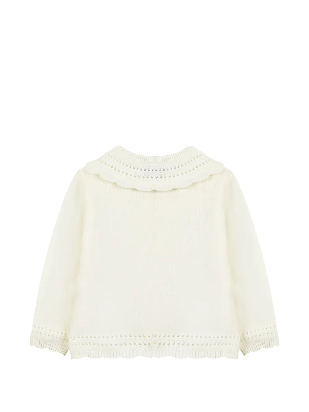 Tartine Et Chocolat Gebreid vest Beige