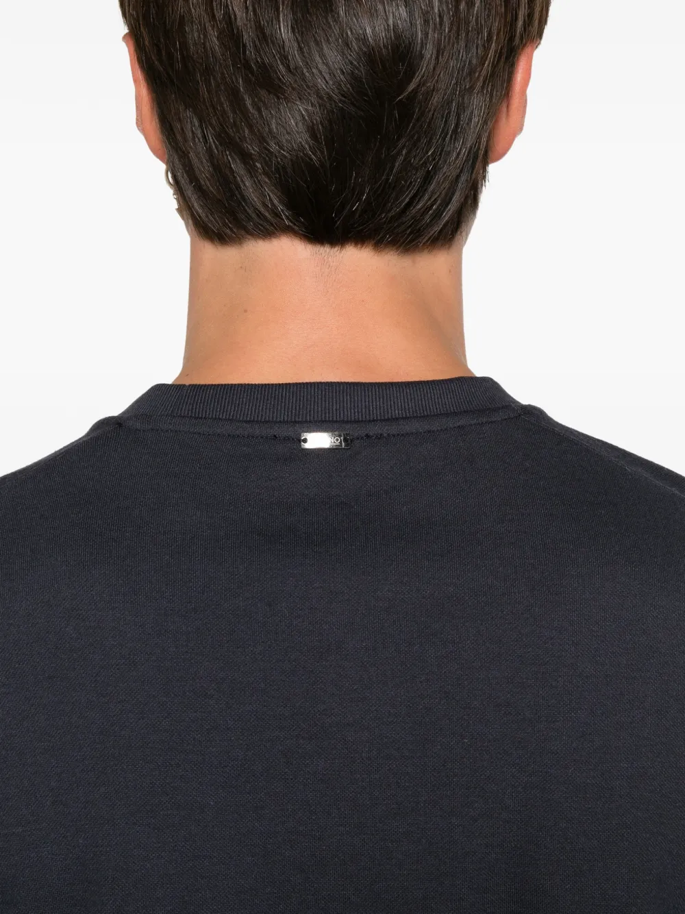 Herno T-shirt met ronde hals Blauw