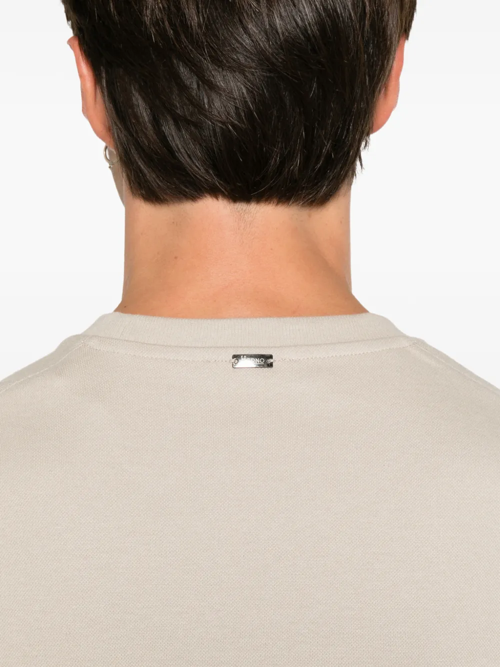 Herno Trui met hoge hals Beige