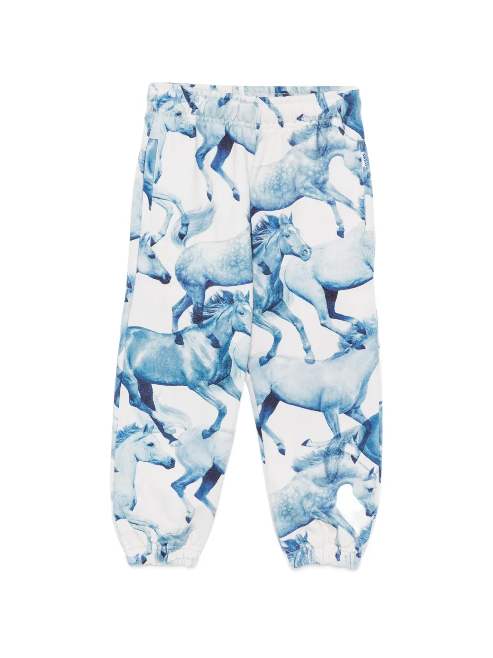 Molo Adan horse-print track pants - Toni neutri