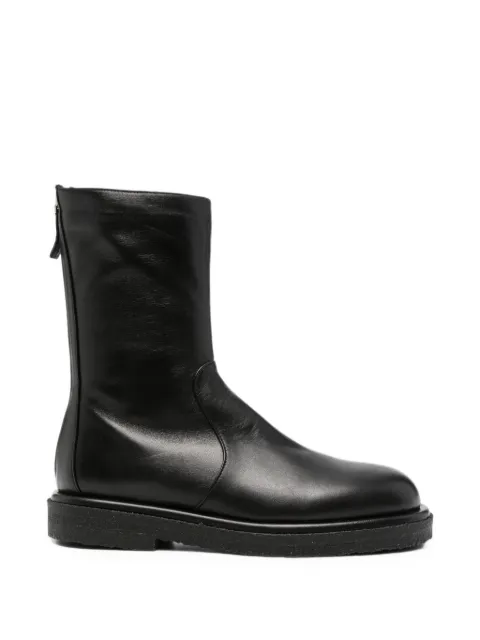 Pomme D´Or rear zip-fastening leather ankle boots