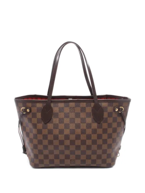 Louis Vuitton Pre-Owned 2010s Neverfull PM Damier Ebene tote bag