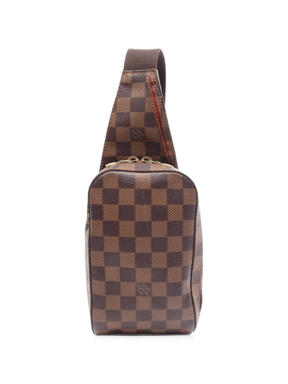 Louis Vuitton Pre-Owned 2003 Geronimos Damier Ebene slingback - Marrone