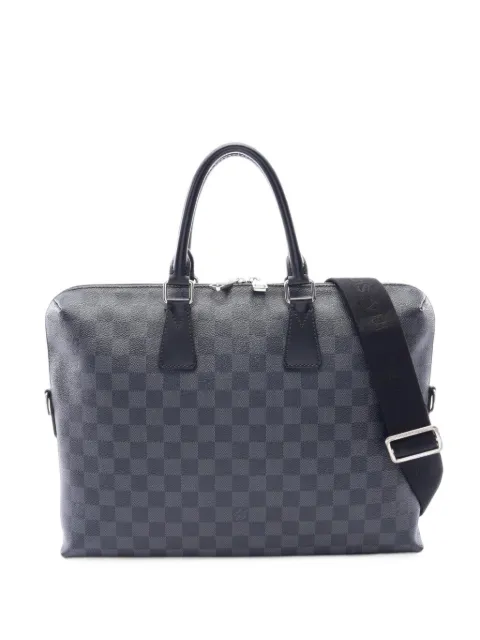 Louis Vuitton Pre-Owned 2014 Damier Graphite Porte de Cumanjour briefcase