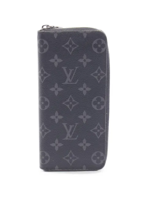 Louis Vuitton Pre-Owned Monogram Eclipse Zippy patterned wallet