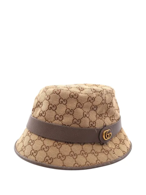 Gucci Pre-Owned 2000s GG Marmont bucket hat