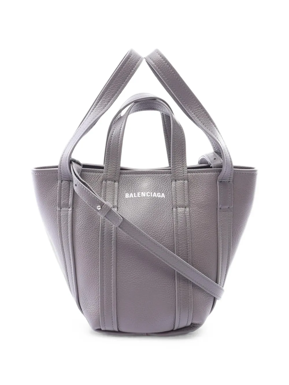 Balenciaga Pre-Owned 2010s Everyday XS North South leather tote bag - Grigio