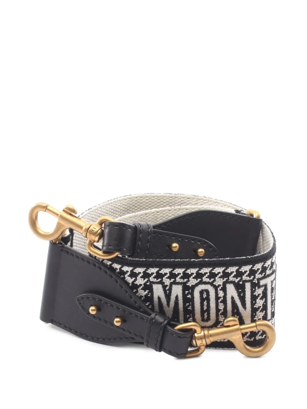 Christian Dior Pre-Owned 2010s 30 Montaigne Schulterriemen - Schwarz