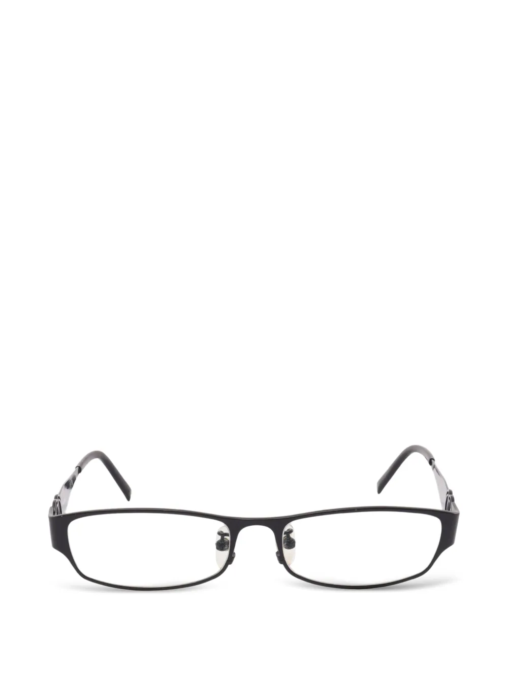 CHANEL Pre-Owned 1986-1988 Coco Mark glasses - Nero