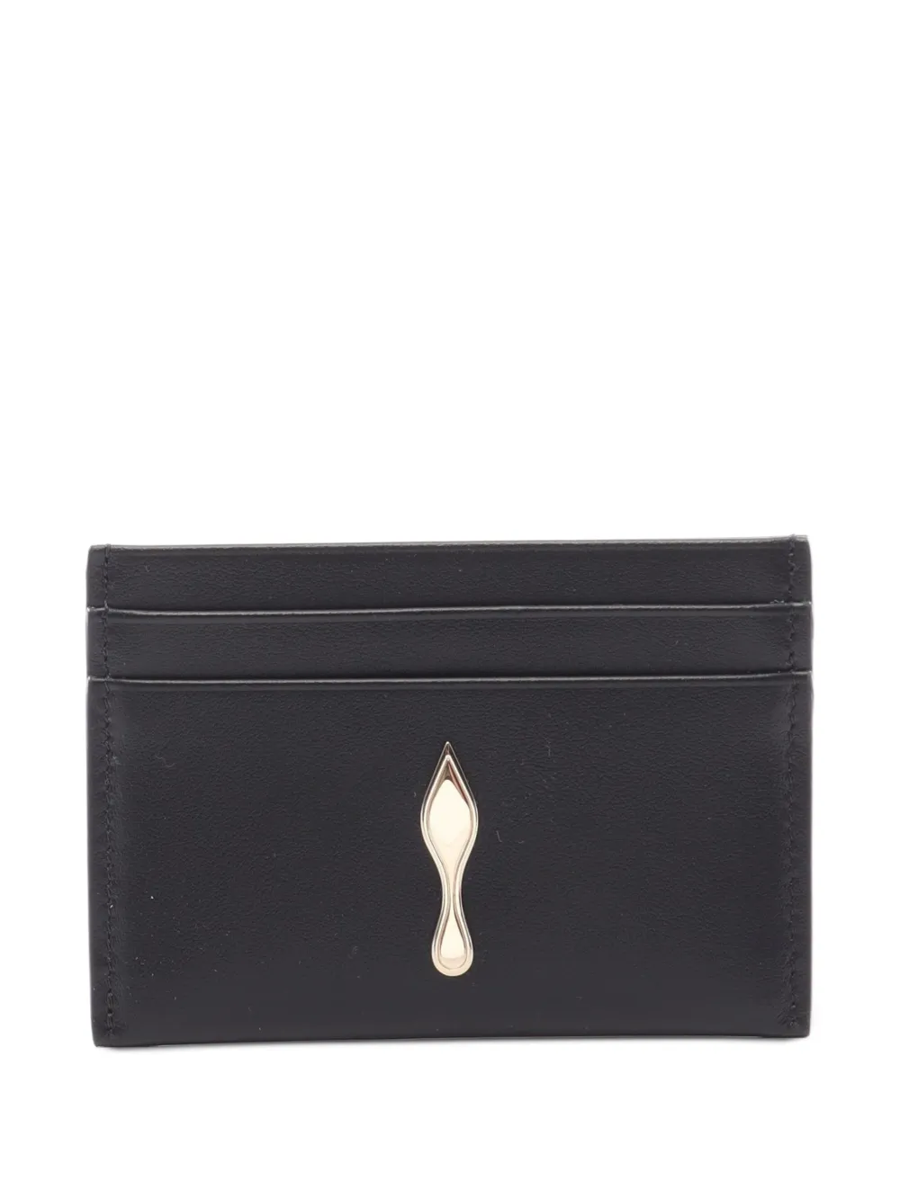 Christian Louboutin Pre-Owned 2020s Bettina card case in Black