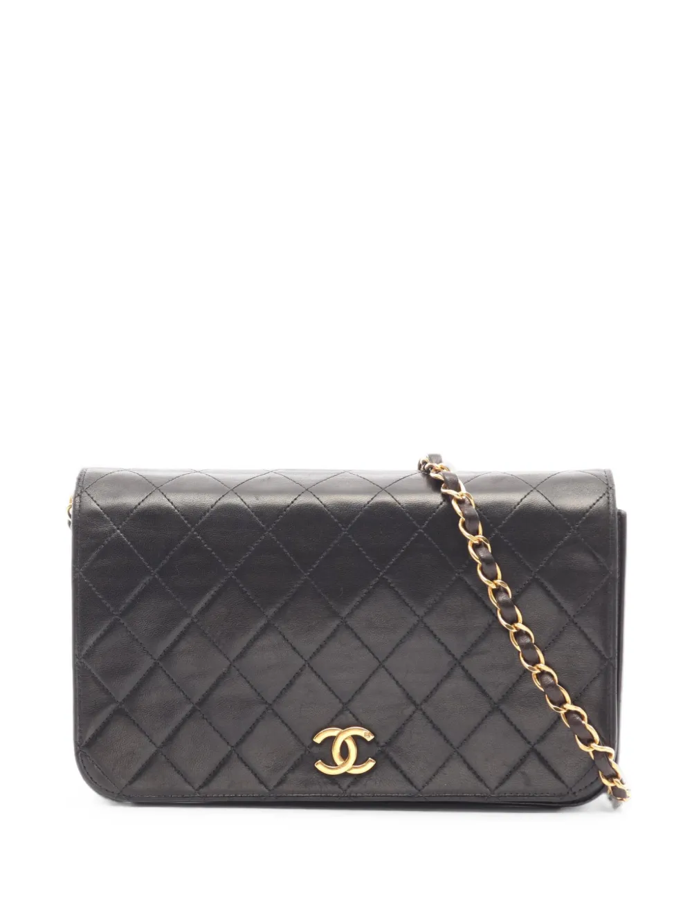 CHANEL Pre-Owned 1997-1999 Matelassé CC leather shoulder bag - Nero