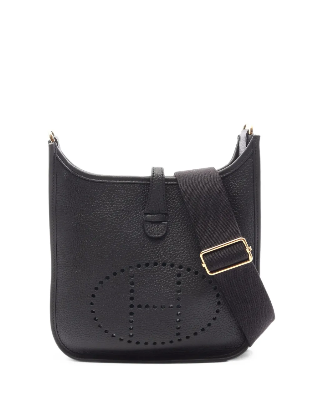 Hermès Pre-Owned 2026 PM Evelyne III Clemence shoulder bag - Nero