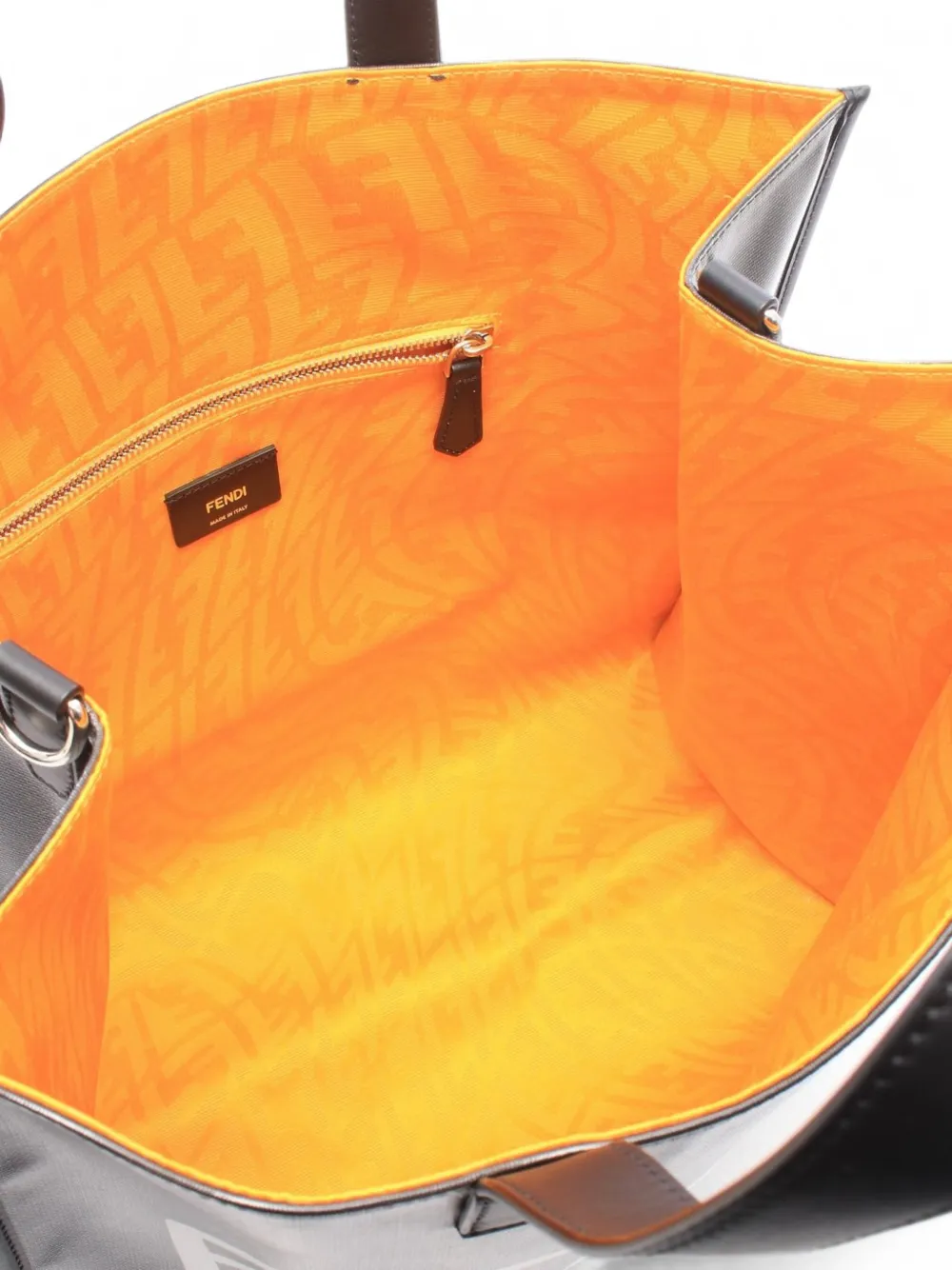 Fendi Pre-Owned 2010s Roma logo-print tote bag Zwart