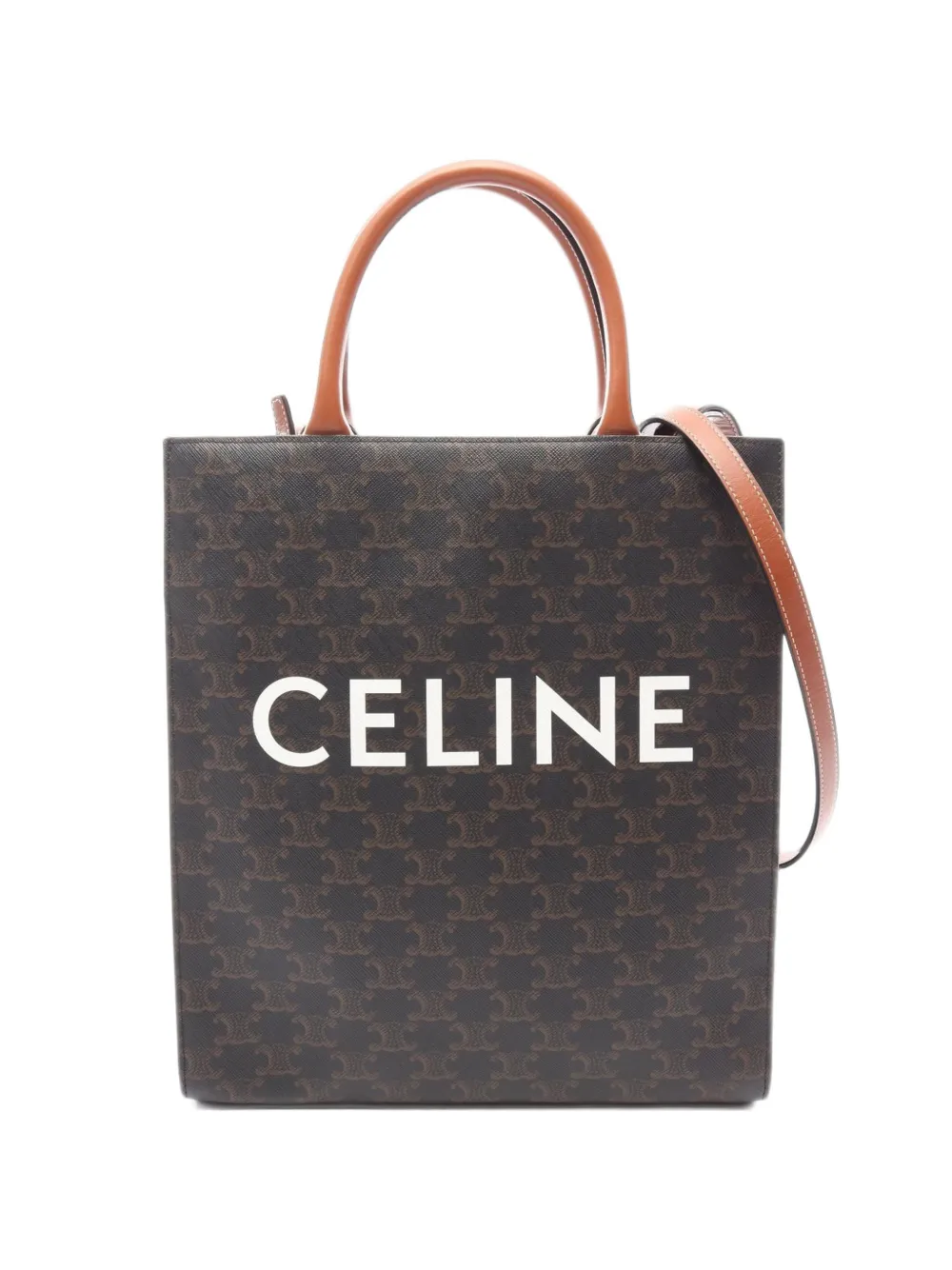 Celine Pre-Owned 2010s Triomphe tote bag - Brown