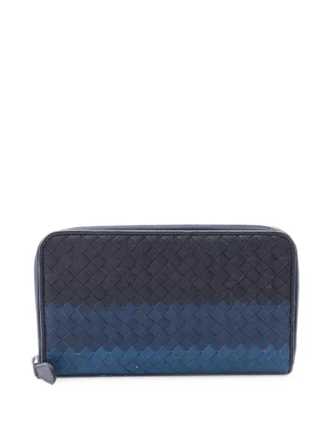 Bottega Veneta Pre-Owned cartera Intrecciato con cremallera 2010