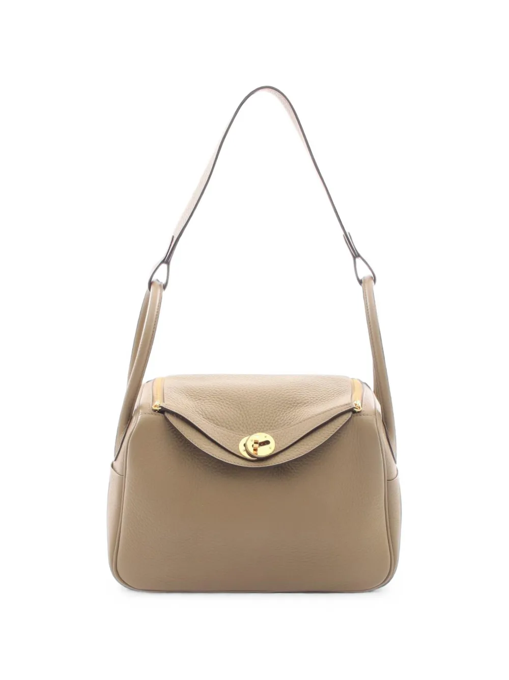 Hermès Pre-Owned 2024 Lindy 26 leather shoulder bag - Toni neutri